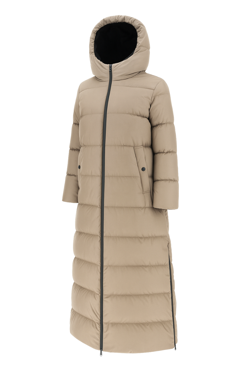 Herno Women's Laminar Parka in Gore-Tex Infinium Windstopper Khaki