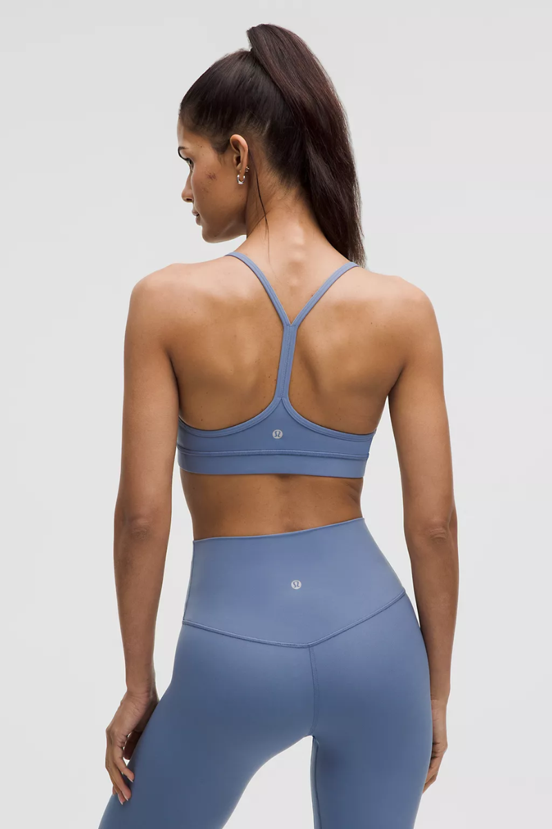Lululemon Flow Y Nulu™m Bra In Blue