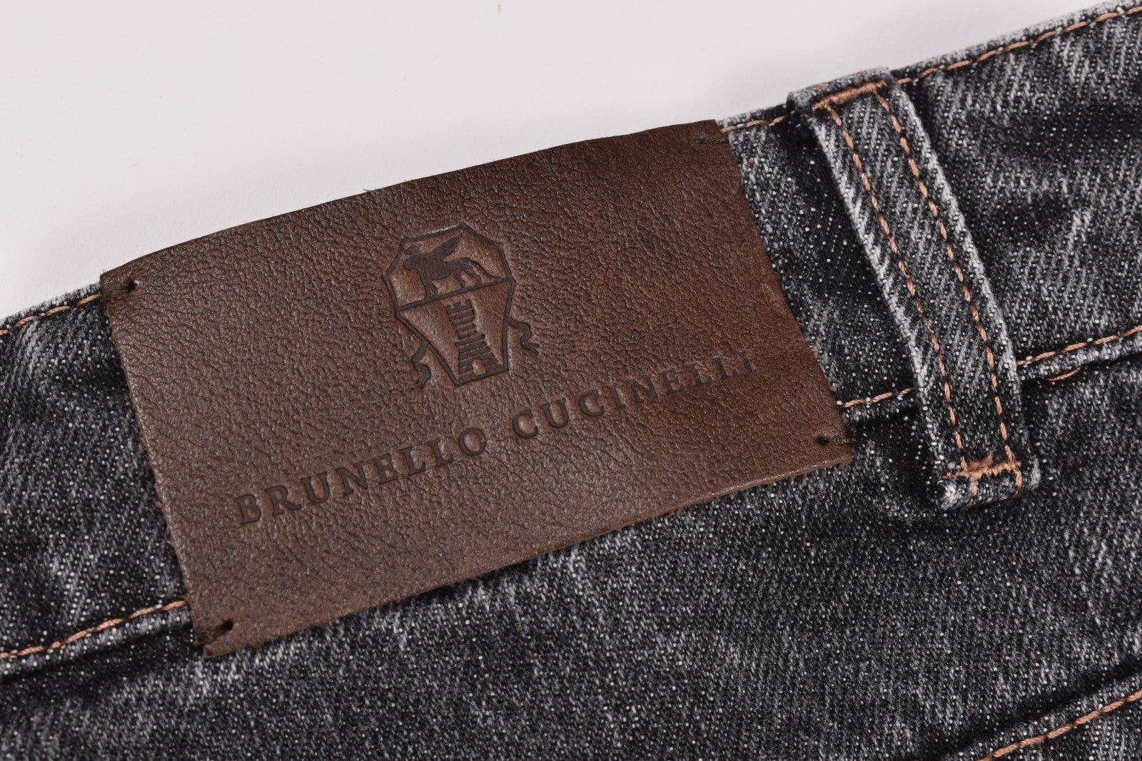 BRUNELLO CUCINELLI WOMEN'S DARK GREY TAPERED TROUSERS