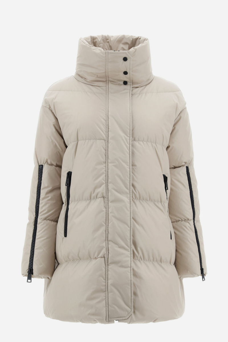 Herno Women's Piumino Medio Nylon Chamonix HDM Chantilly