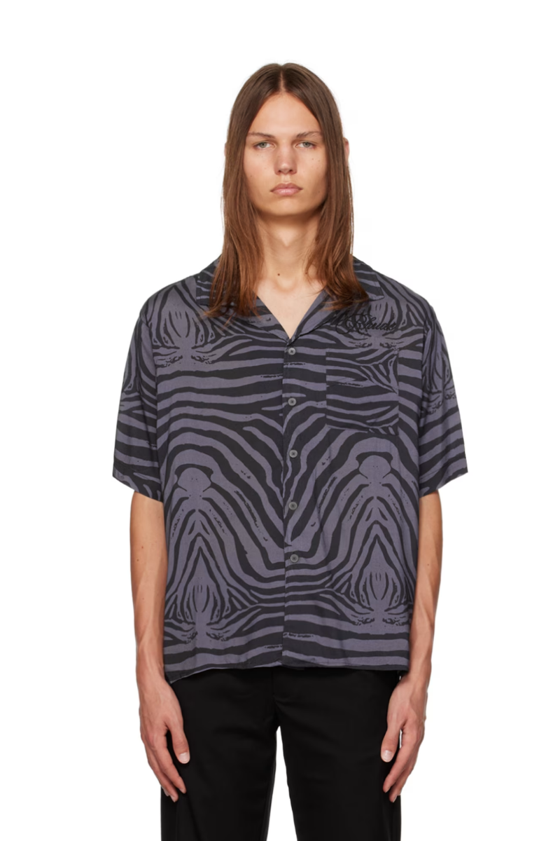RHUDE
Black Zebra Shirt