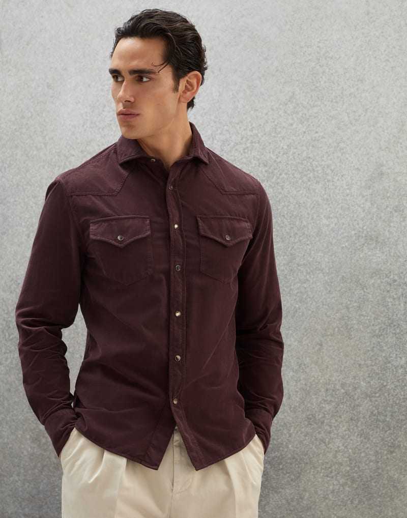 BRUNELLO CUCINELLI MEN'S SHIRT ML6884008_C7033 NWT
