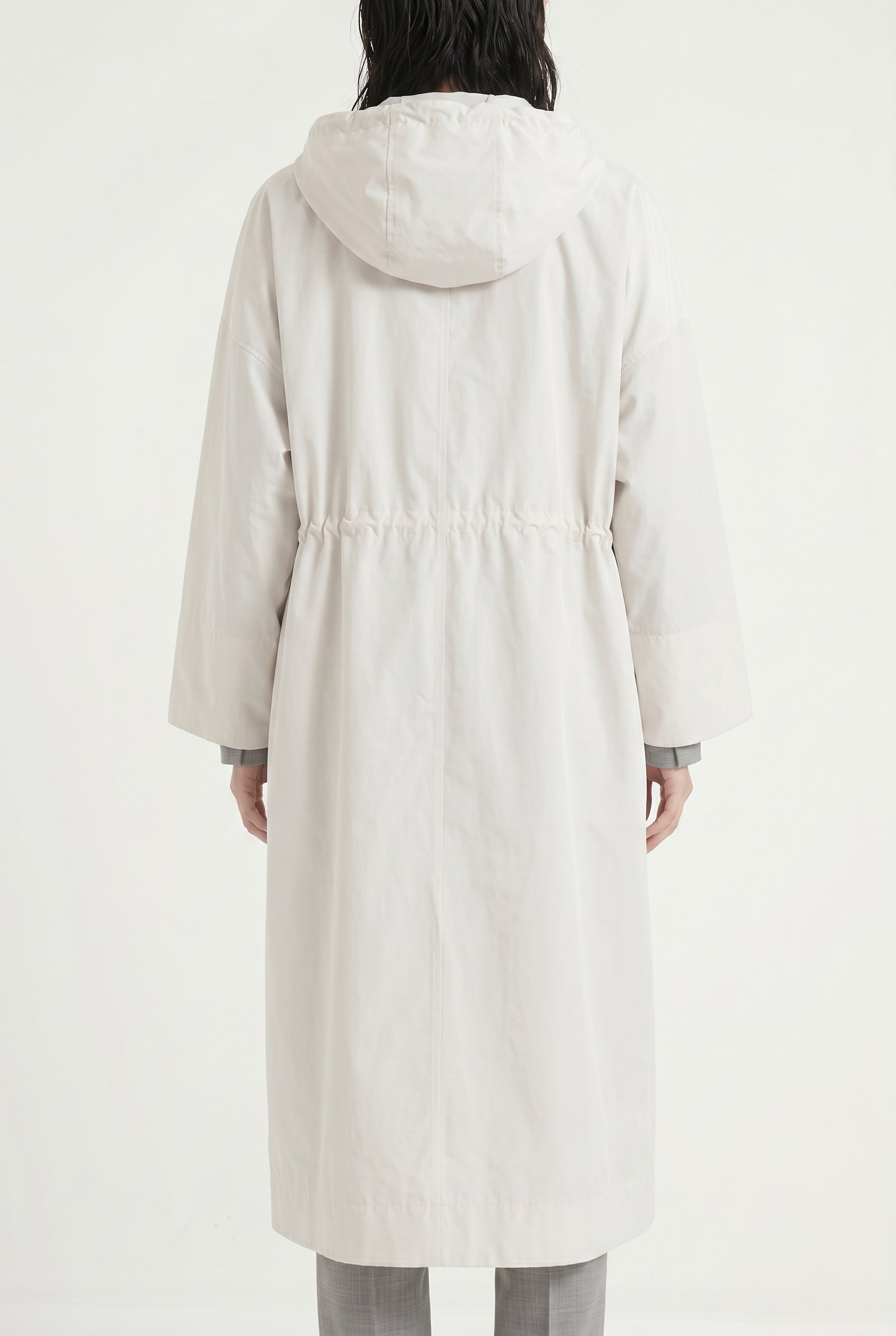 BRUNELLO CUCINELLI WOMEN'S OFF WHITE RELAXED JACKET