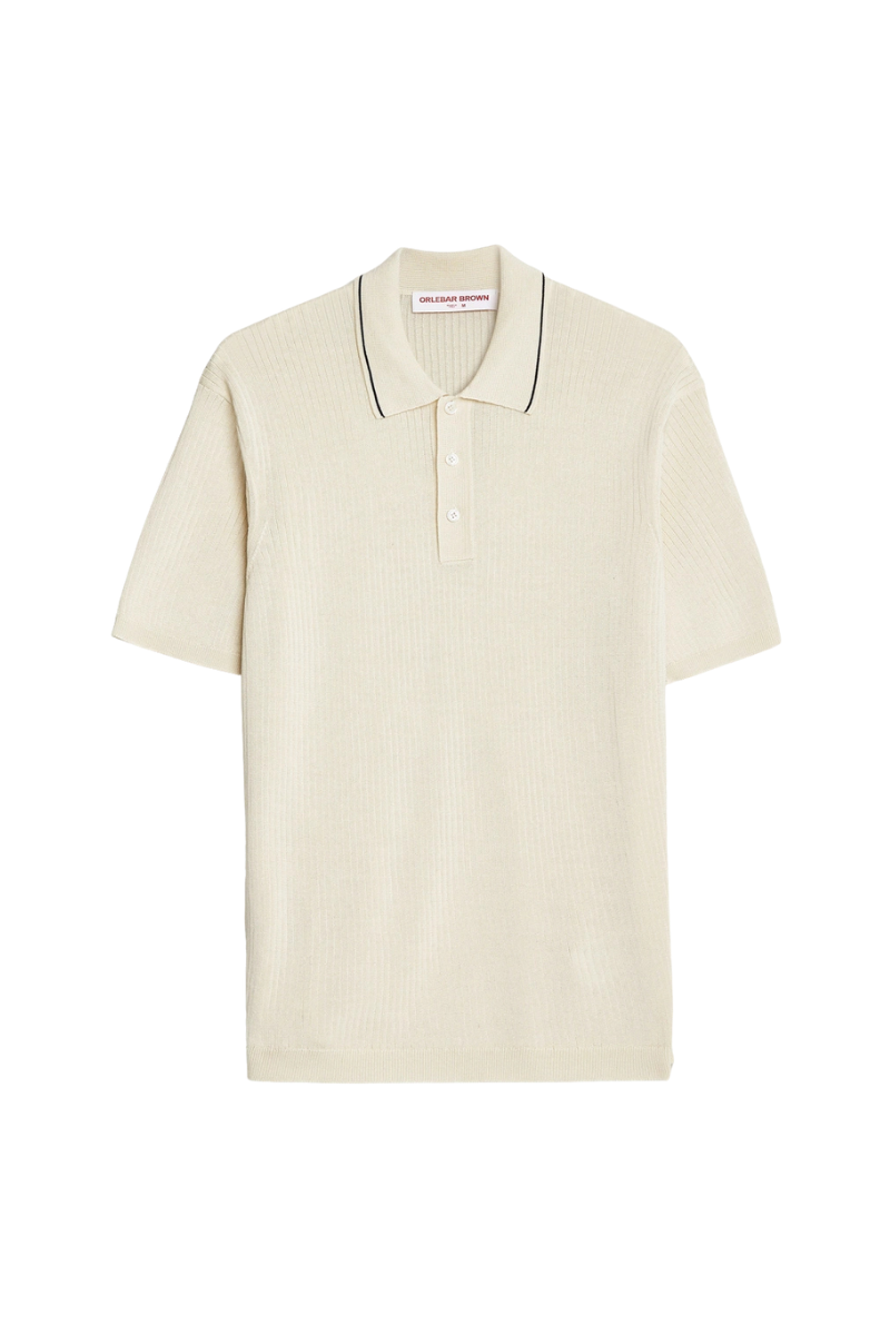 Orlebar Brown MARANON RIB TIPPING-277198-SEA MIST/TRUFFLE