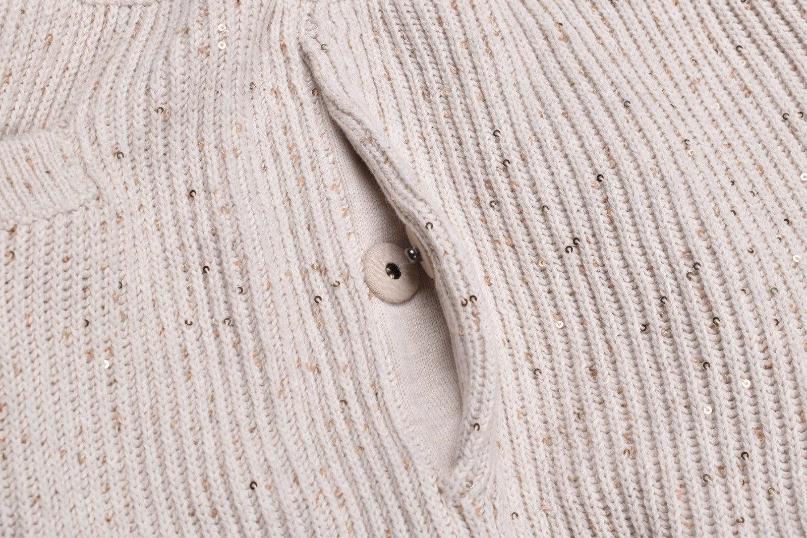 BRUNELLO CUCINELLI WOMEN'S LIGHT BEIGE KNIT TROUSERS