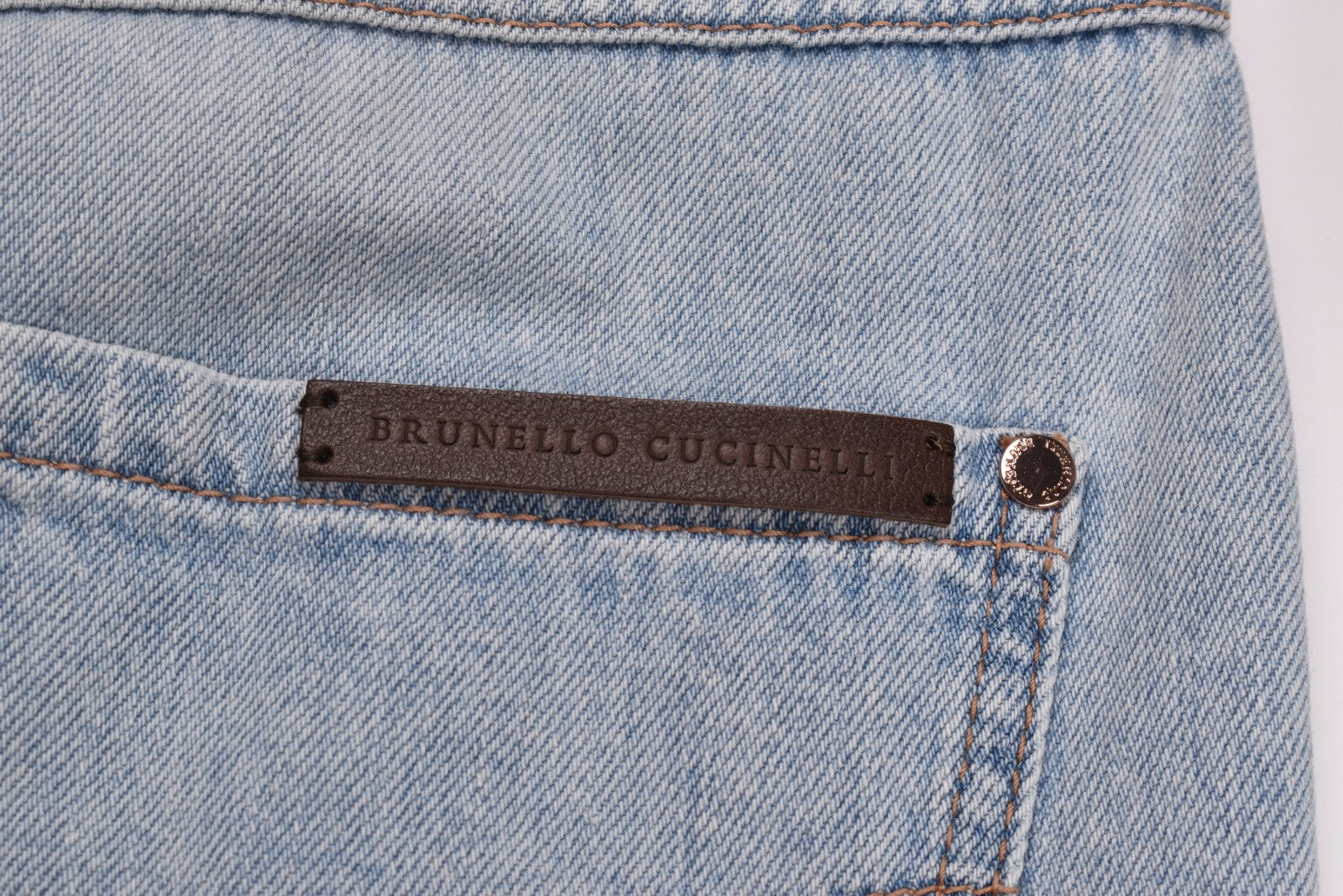 BRUNELLO CUCINELLI WOMEN'S LIGHT BLUE RELAXED TROUSERS