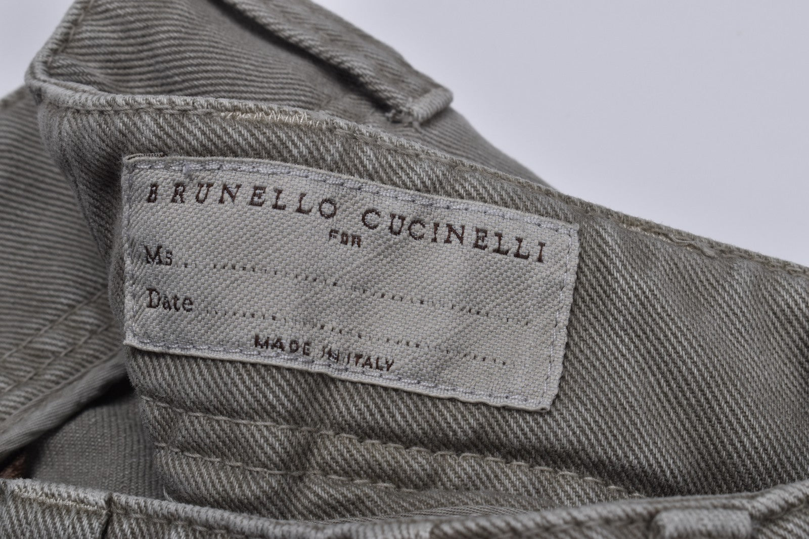 BRUNELLO CUCINELLI WOMEN'S LIGHT GREEN RELAXED TROUSERS