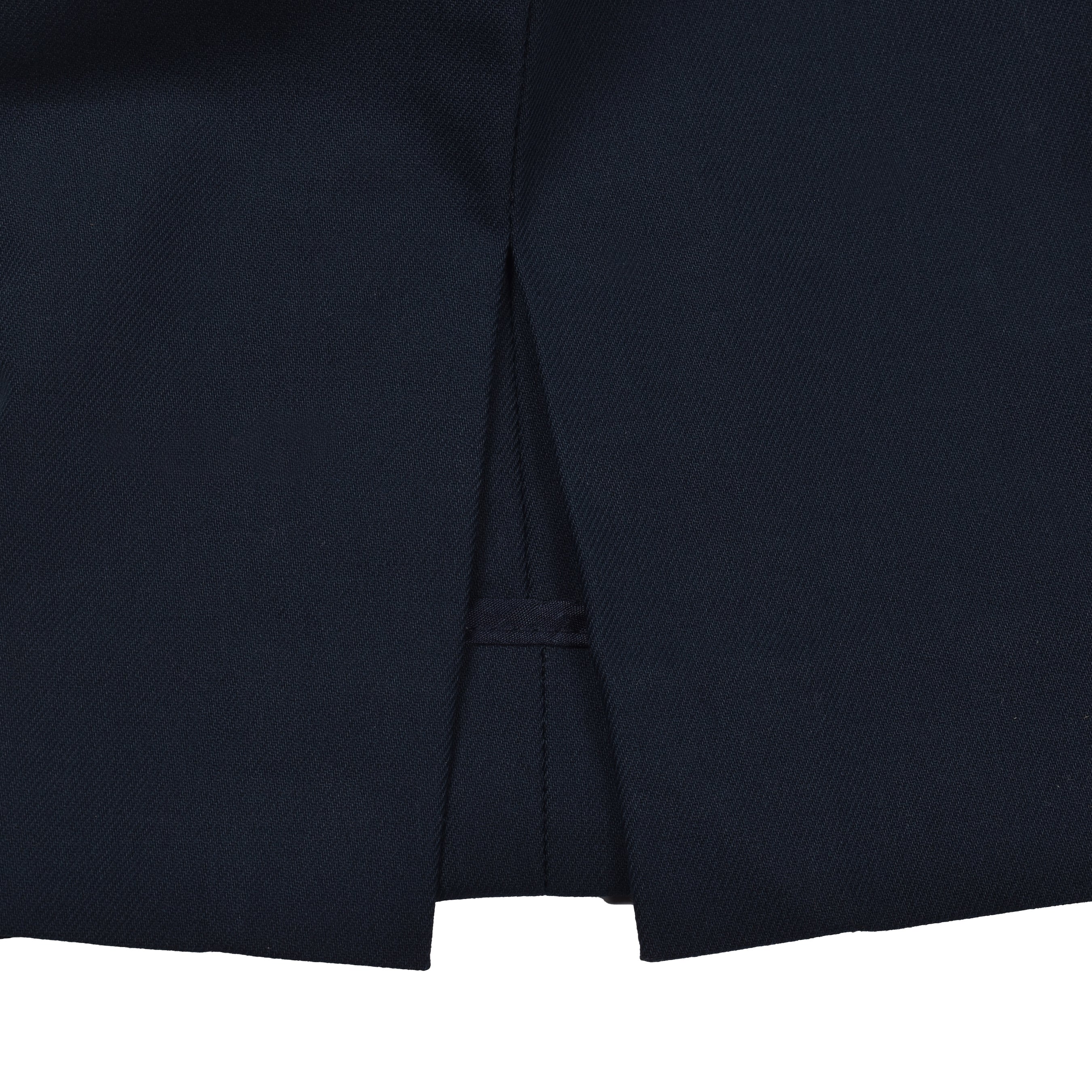 BRUNELLO CUCINELLI WOMEN'S DARK BLUE COTTON TROUSERS