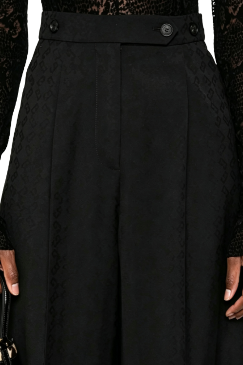 Givenchy Pleated Pants Black BW515715UG