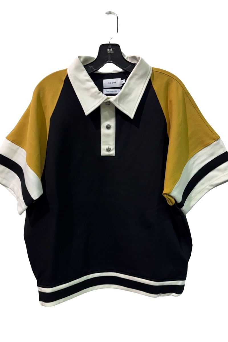 Rhude oversized polo shirt