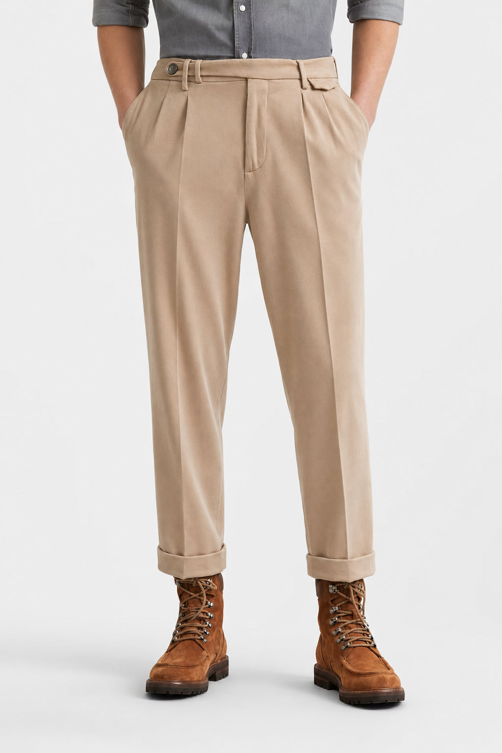 BRUNELLO CUCINELLI MEN'S PANTS M271DE1920_C2004 NWT