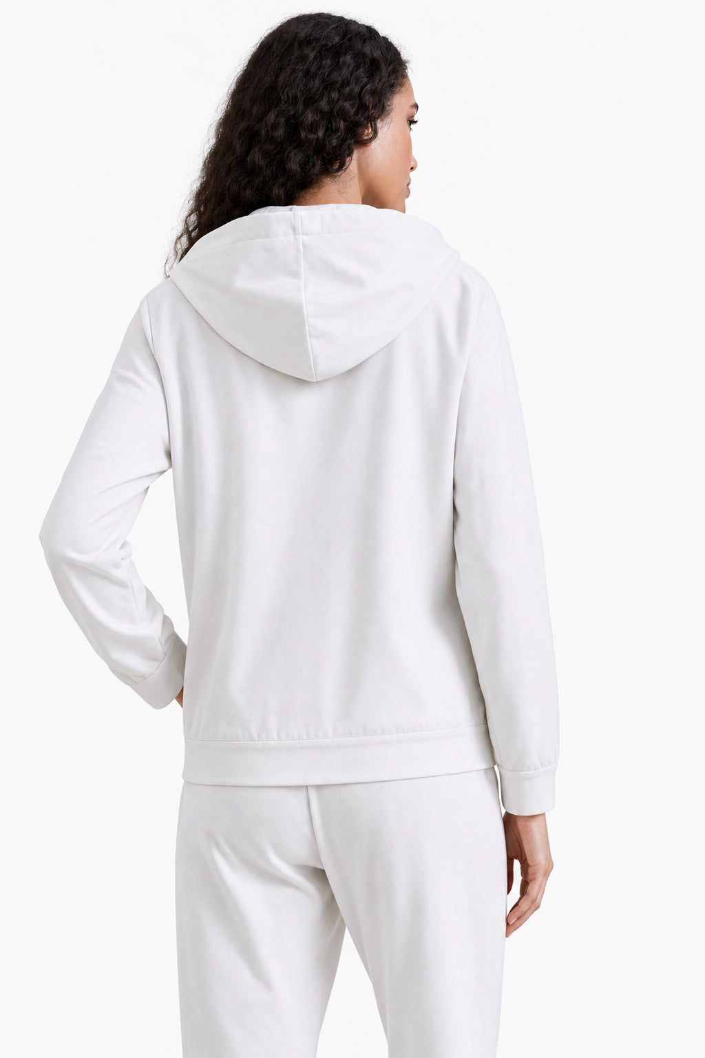 BRUNELLO CUCINELLI WOMEN'S DARK GREY ZIP HOODIE