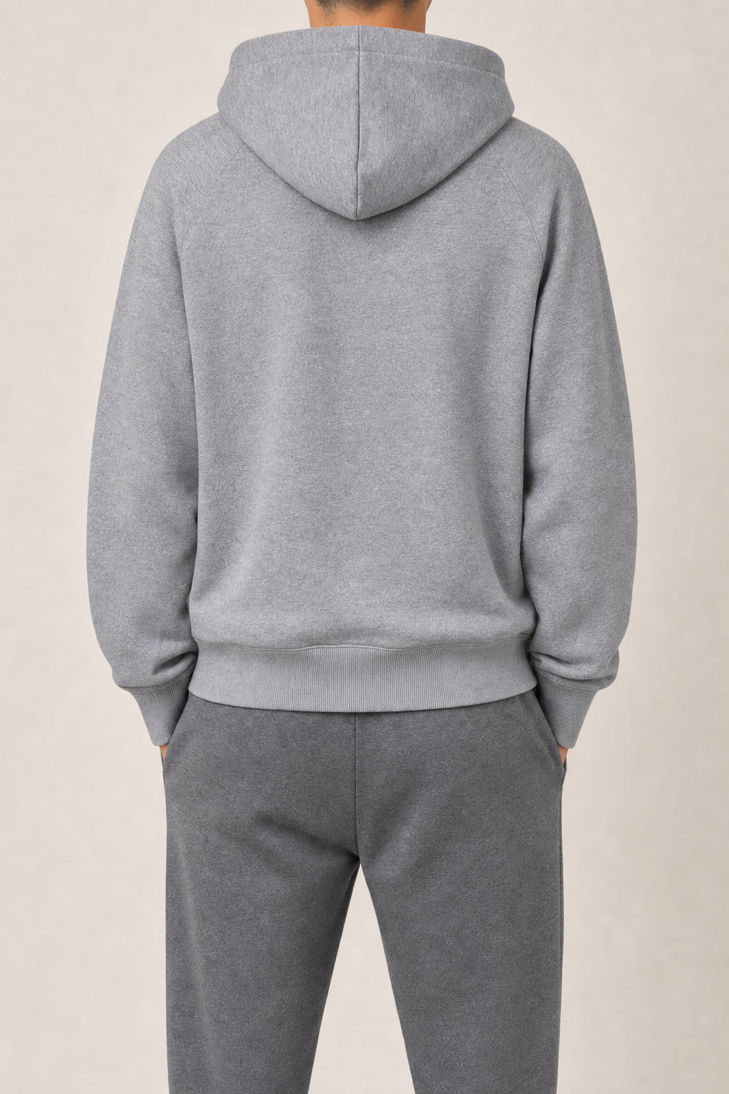 DIOR MEN'S GREY PRINTED HOODIE