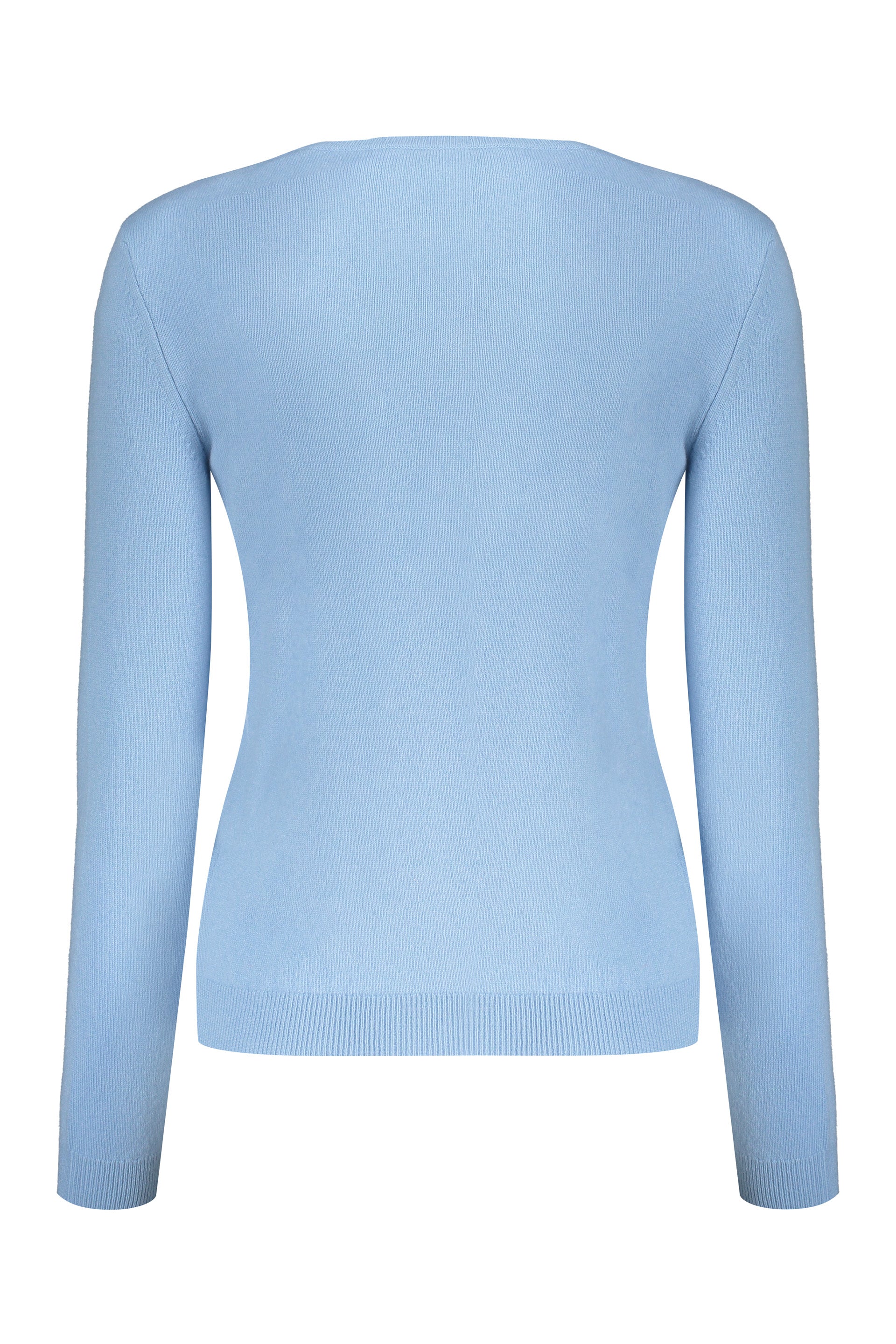 VALENTINO WOMEN'S LIGHT BLUE WOOL SWEATER