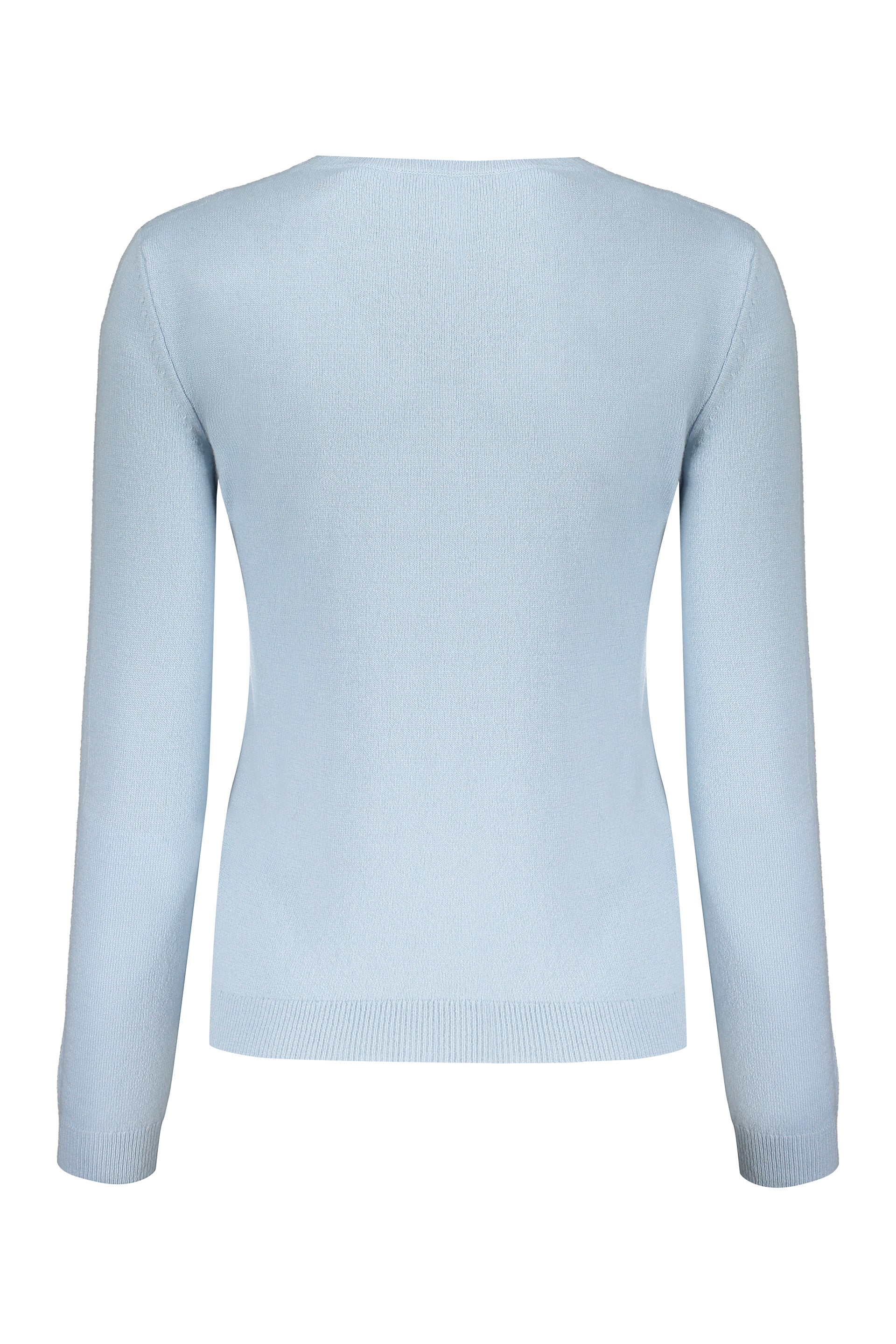 VALENTINO WOMEN'S LIGHT BLUE WOOL SWEATER