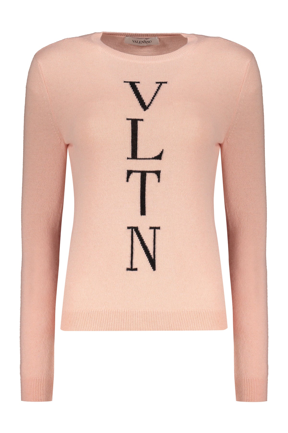 VALENTINO WOMEN'S PINK WOOL BLEND SWEATER