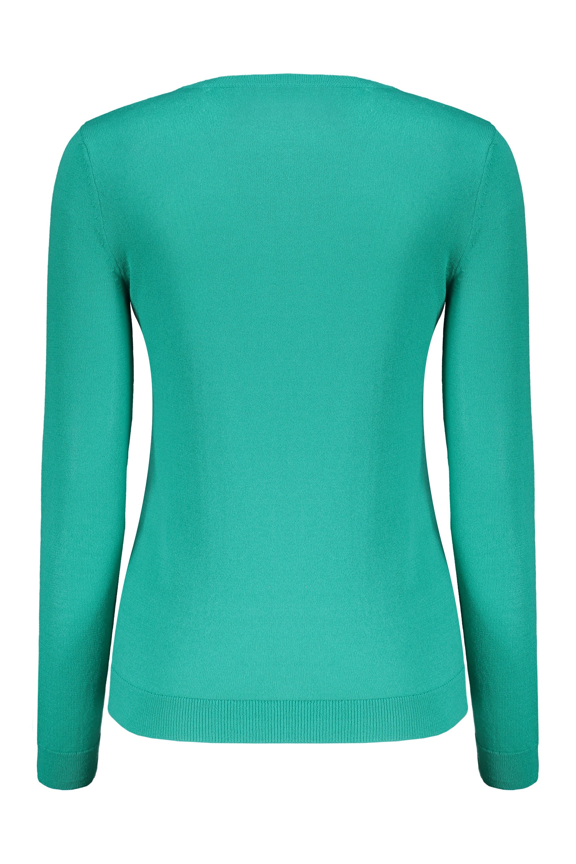 VALENTINO WOMEN'S GREEN COTTON BLEND SWEATER