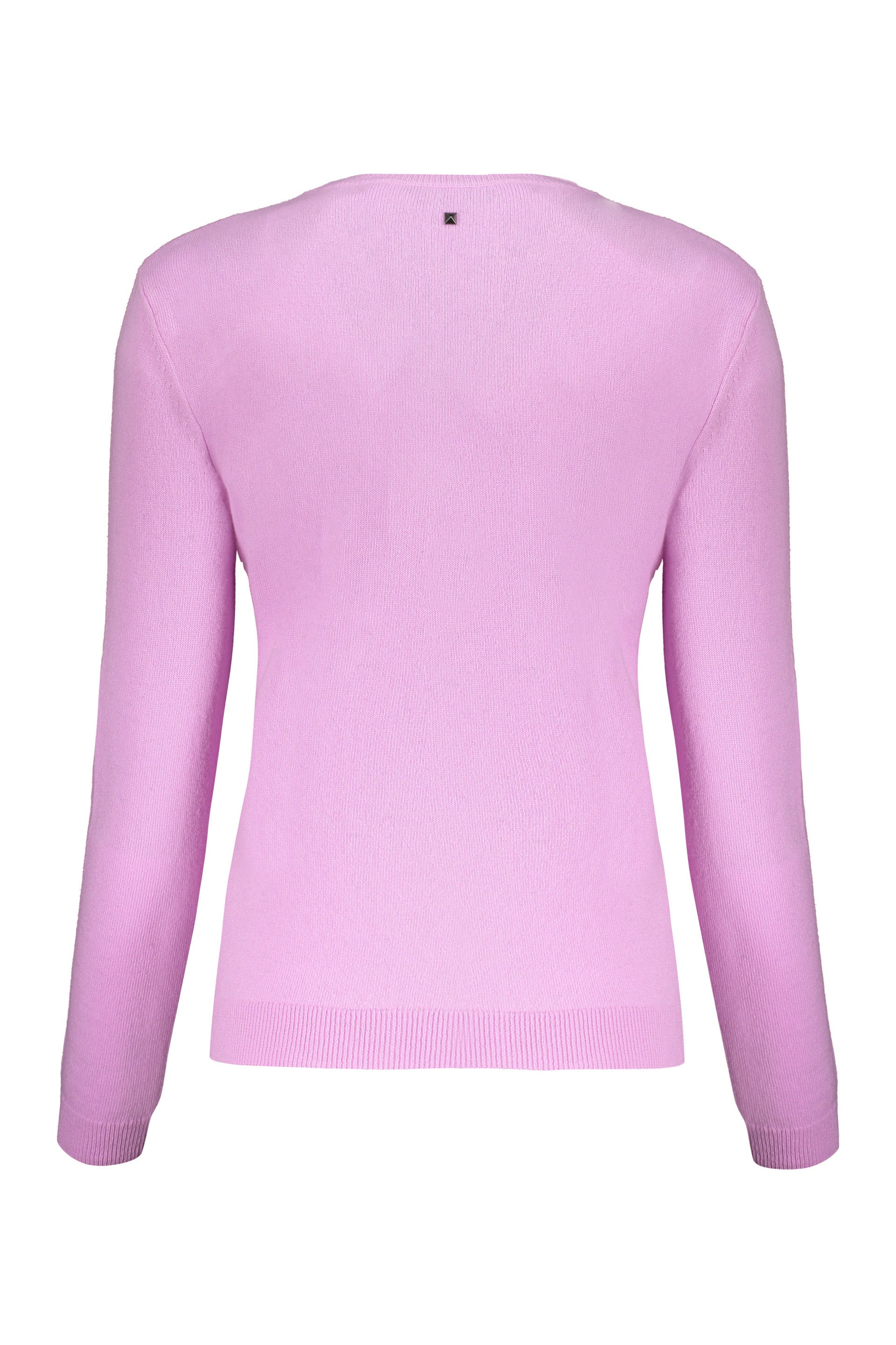 VALENTINO WOMEN'S LILAC WOOL CREWNECK SWEATER