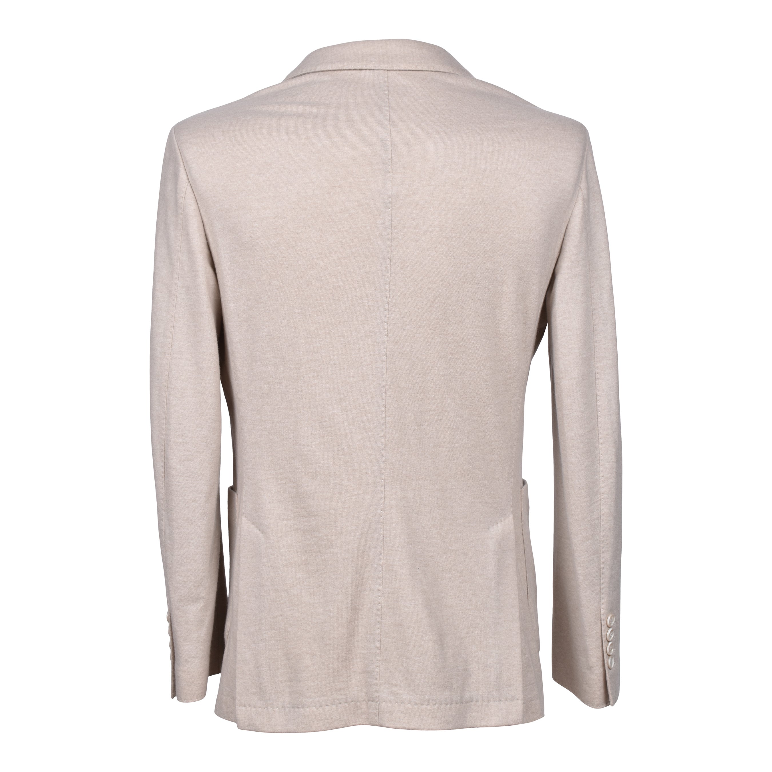 BRUNELLO CUCINELLI MEN'S SAND CASHMERE DECONSTRUCTED BLAZER