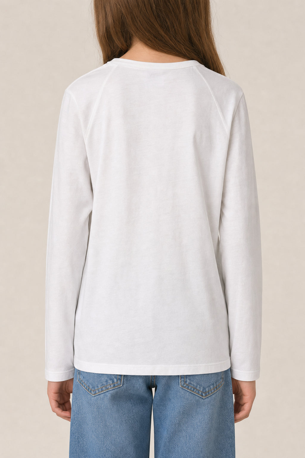 DIOR KIDS'S WHITE LONG SLEEVE SHIRT