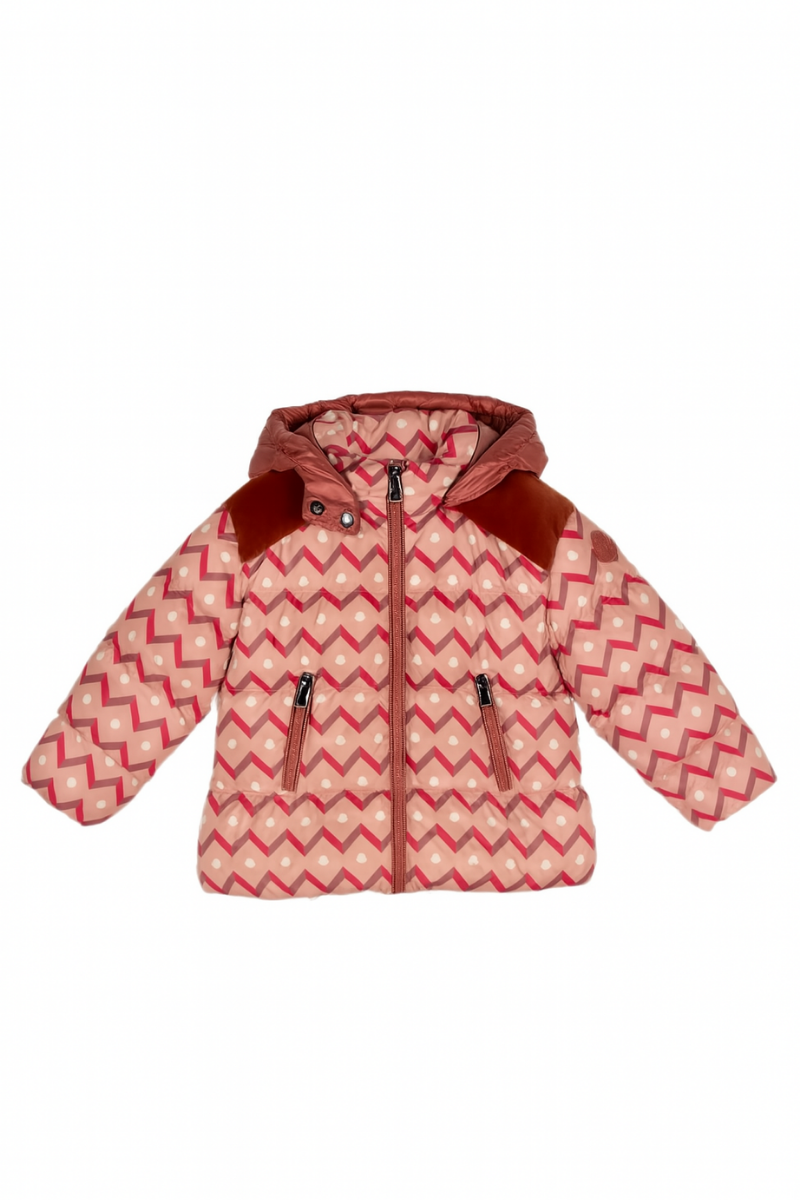 Moncler Kids MELDE GIUBBOTTO Printed Down Puffer Jacket