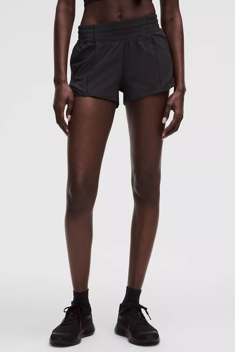 Lululemon Hotty Hot HR Short 2.5"*Lined _ Black