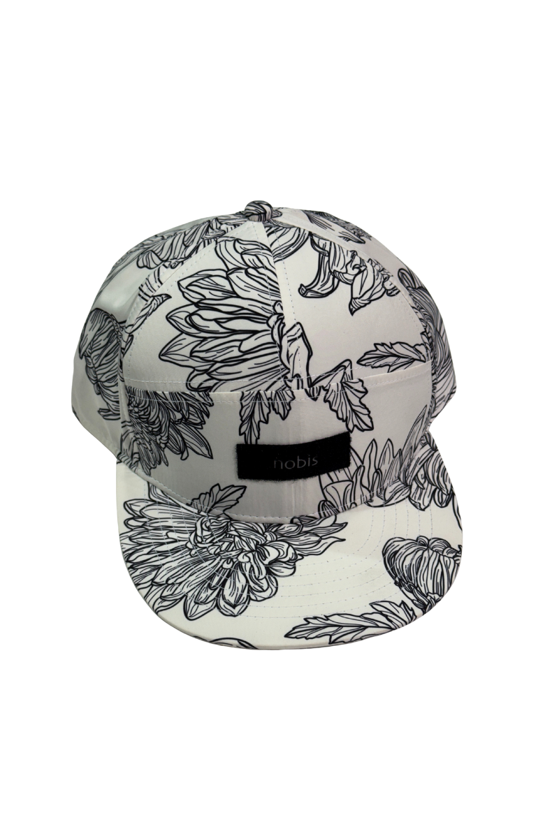 Nobis Baseball Cap- Black/White