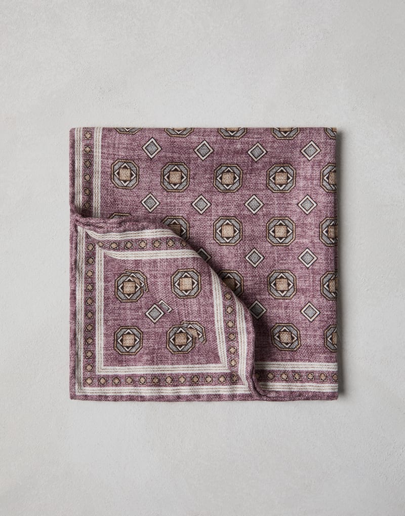 BRUNELLO CUCINELLI MEN'S POCKETSQUARE