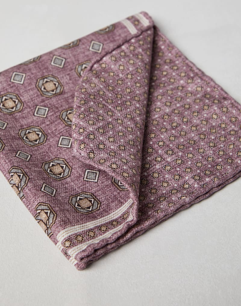 BRUNELLO CUCINELLI MEN'S POCKETSQUARE