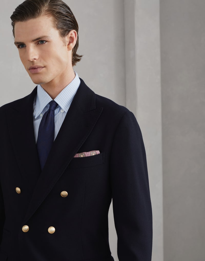 BRUNELLO CUCINELLI MEN'S POCKETSQUARE
