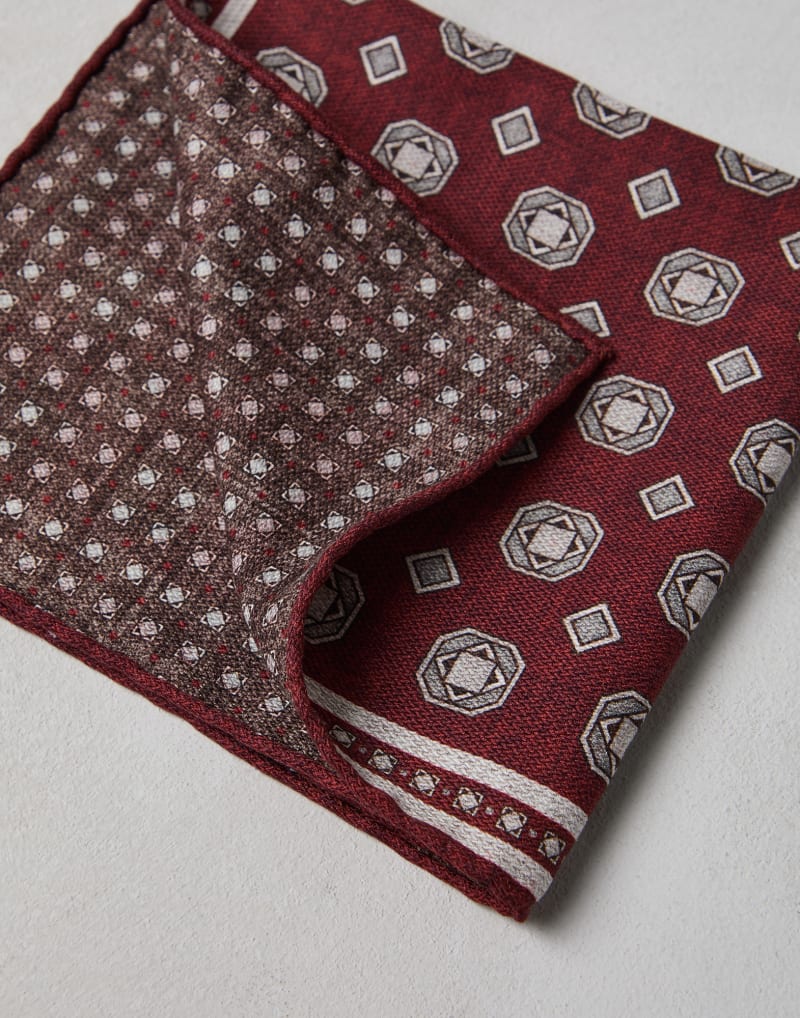 BRUNELLO CUCINELLI MEN'S POCKETSQUARE