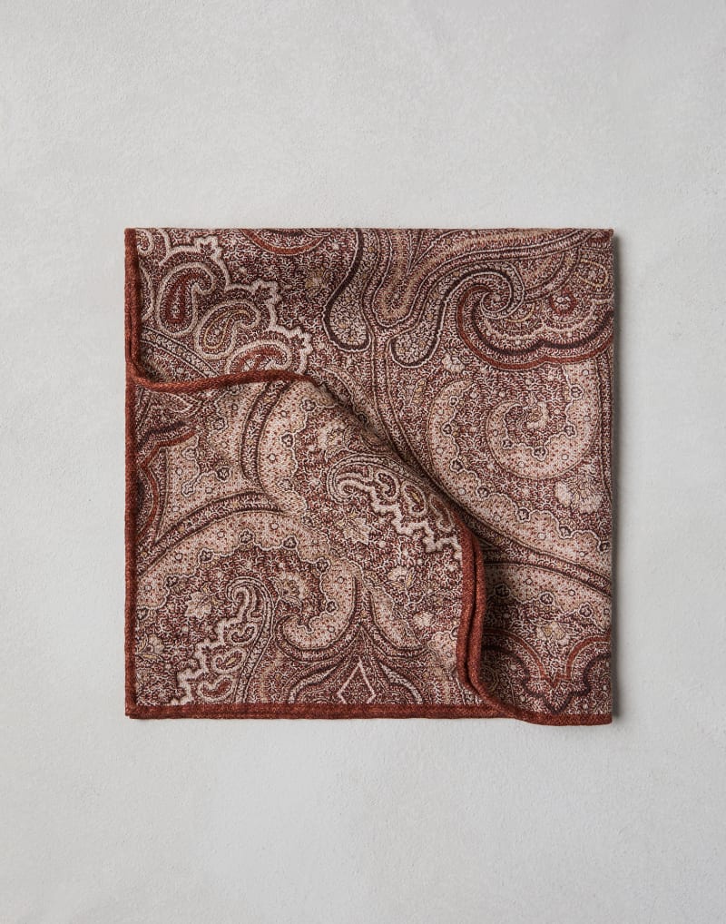 BRUNELLO CUCINELLI MEN'S POCKETSQUARE