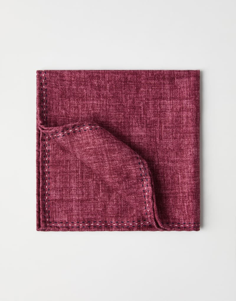 BRUNELLO CUCINELLI MEN'S POCKETSQUARE