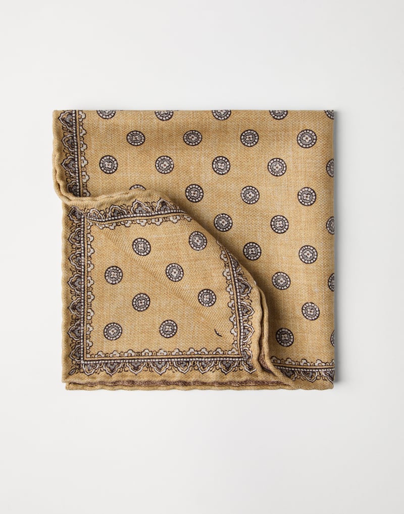 BRUNELLO CUCINELLI MEN'S POCKETSQUARE