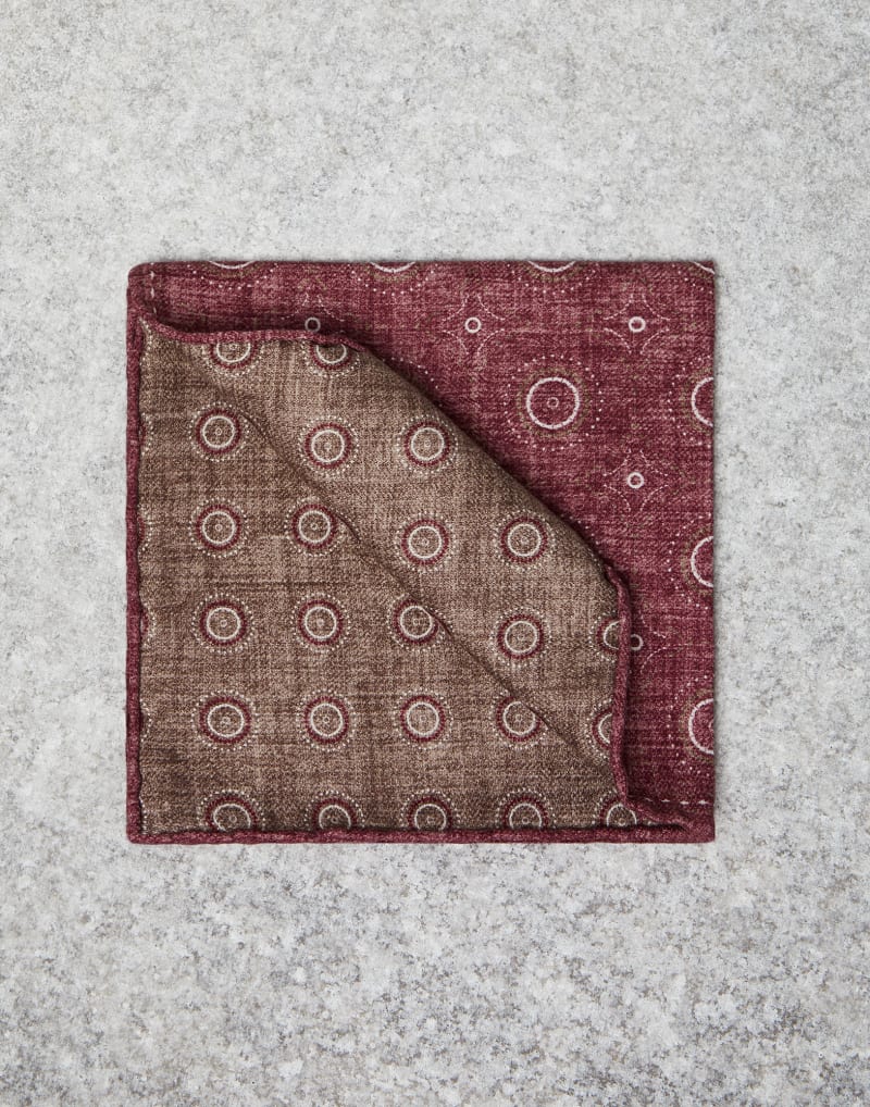 BRUNELLO CUCINELLI MEN'S POCKETSQUARE