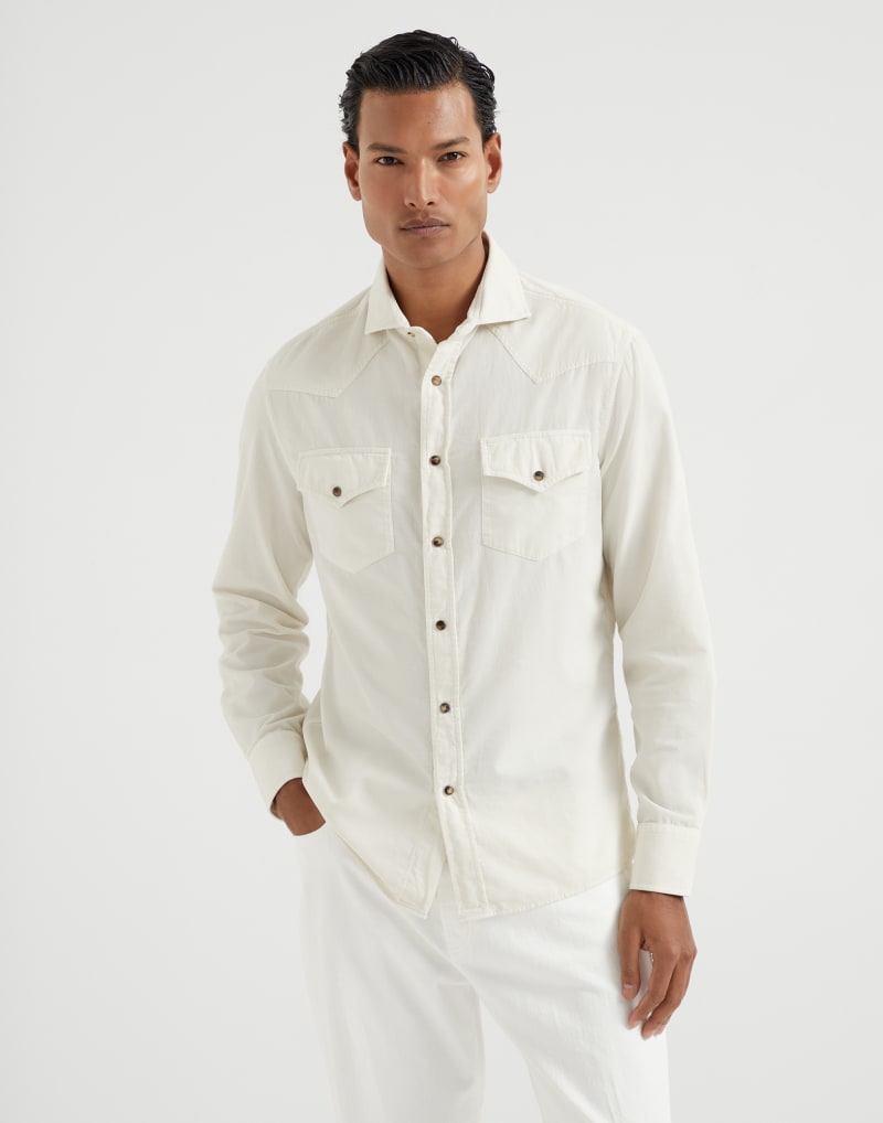 BRUNELLO CUCINELLI MEN'S SHIRT