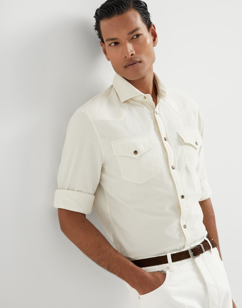 BRUNELLO CUCINELLI MEN'S SHIRT