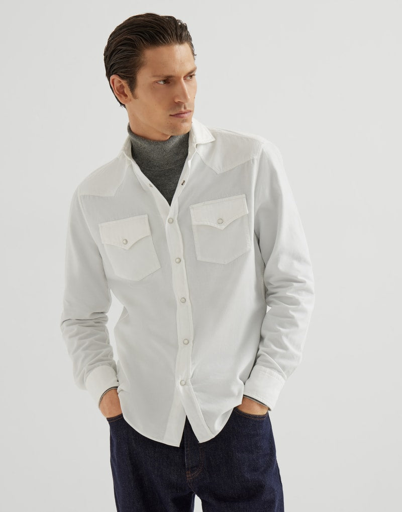 BRUNELLO CUCINELLI MEN'S SHIRT
