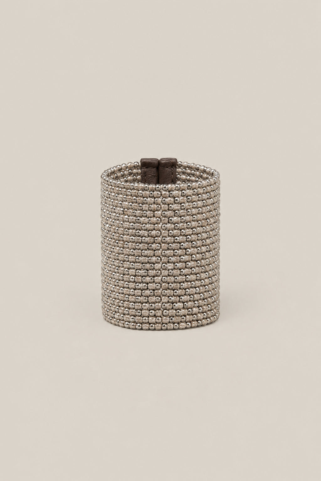 BRUNELLO CUCINELLI WOMEN'S LIGHT GREY ARGENTO 925 CUFF BRACELET