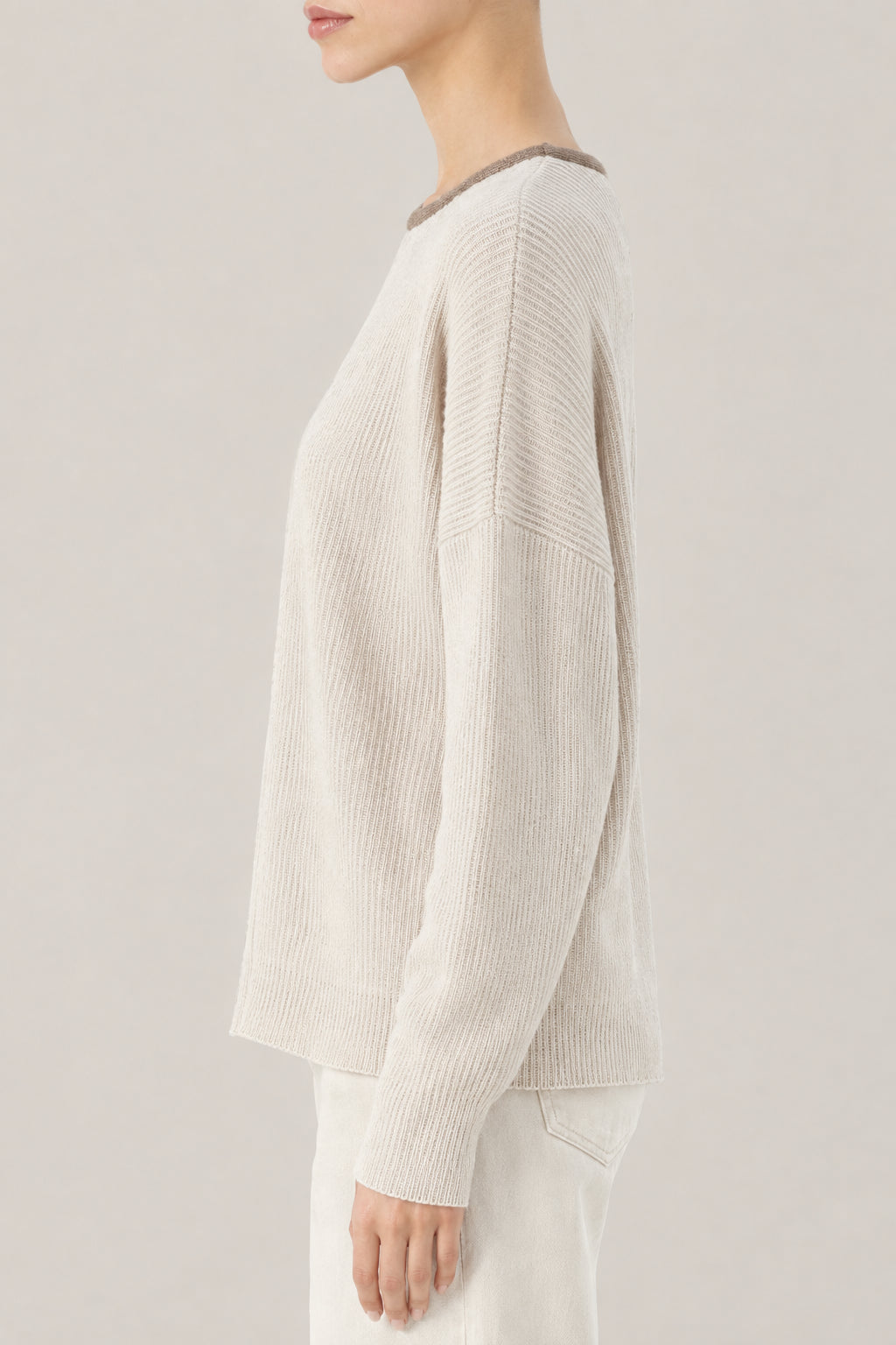 BRUNELLO CUCINELLI WOMEN'S MARBLE WOOL SWEATER