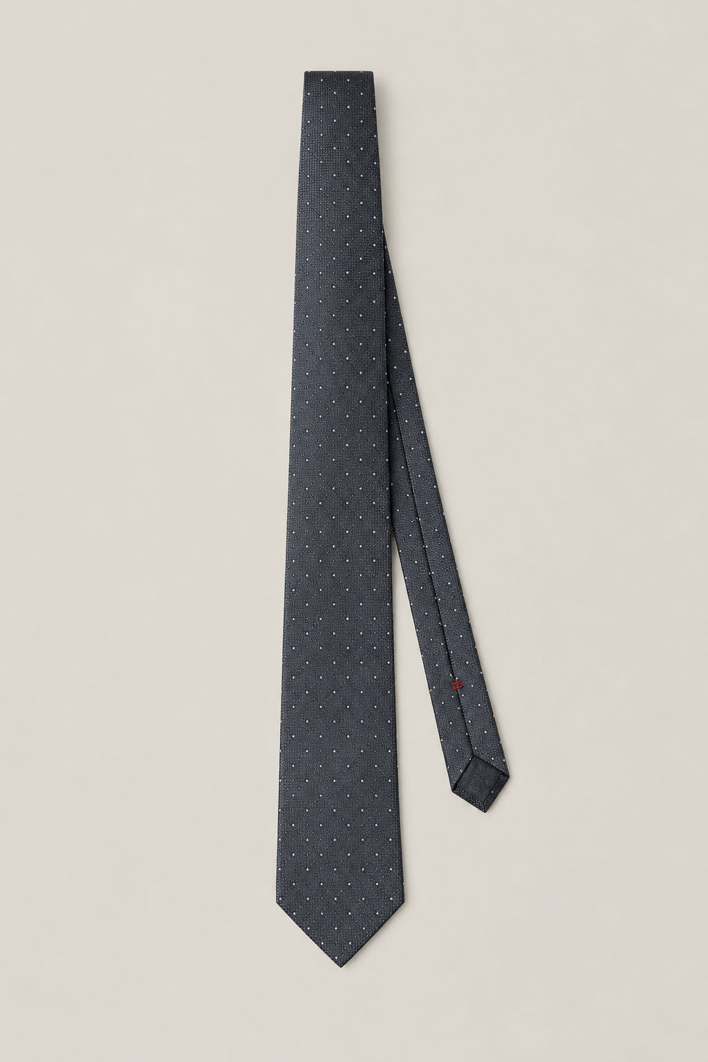 BRUNELLO CUCINELLI MEN'S GREY LIGHT GREY SILK PATTERNED TIE