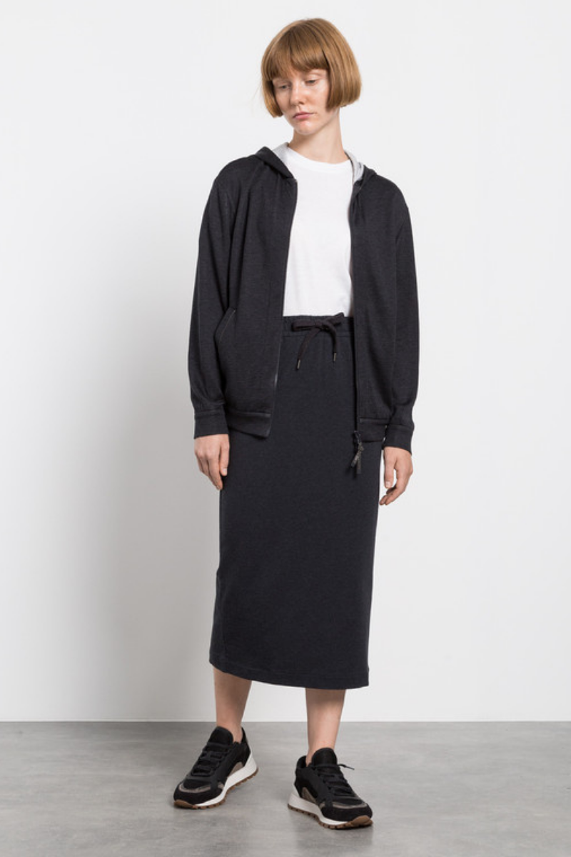 Brunello Cucinelli Cotton-Blend Skirt MP827SG899