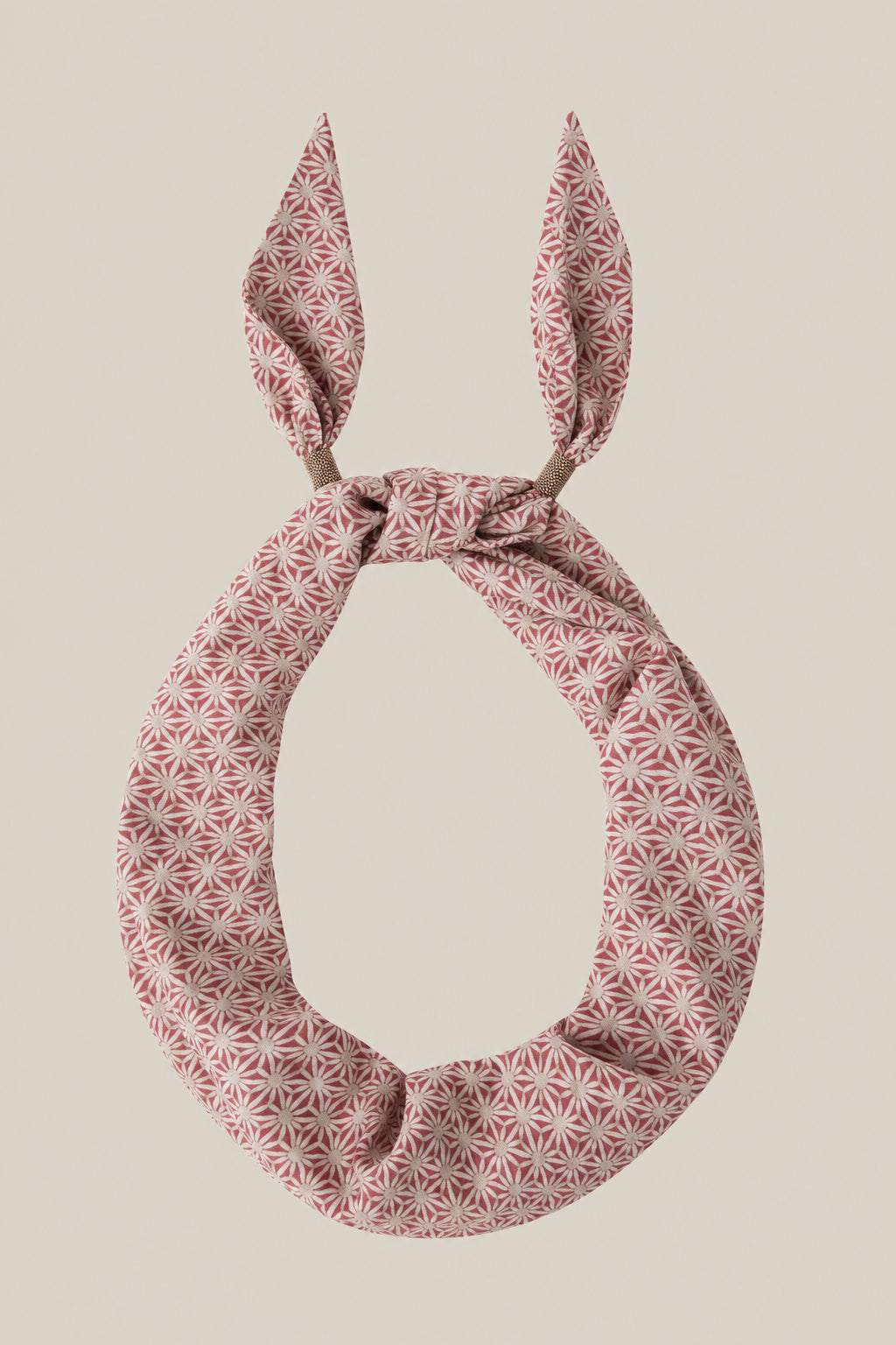 BRUNELLO CUCINELLI WOMEN'S ROSE PATTERNED FABRIC HEADBAND ACCESSORY