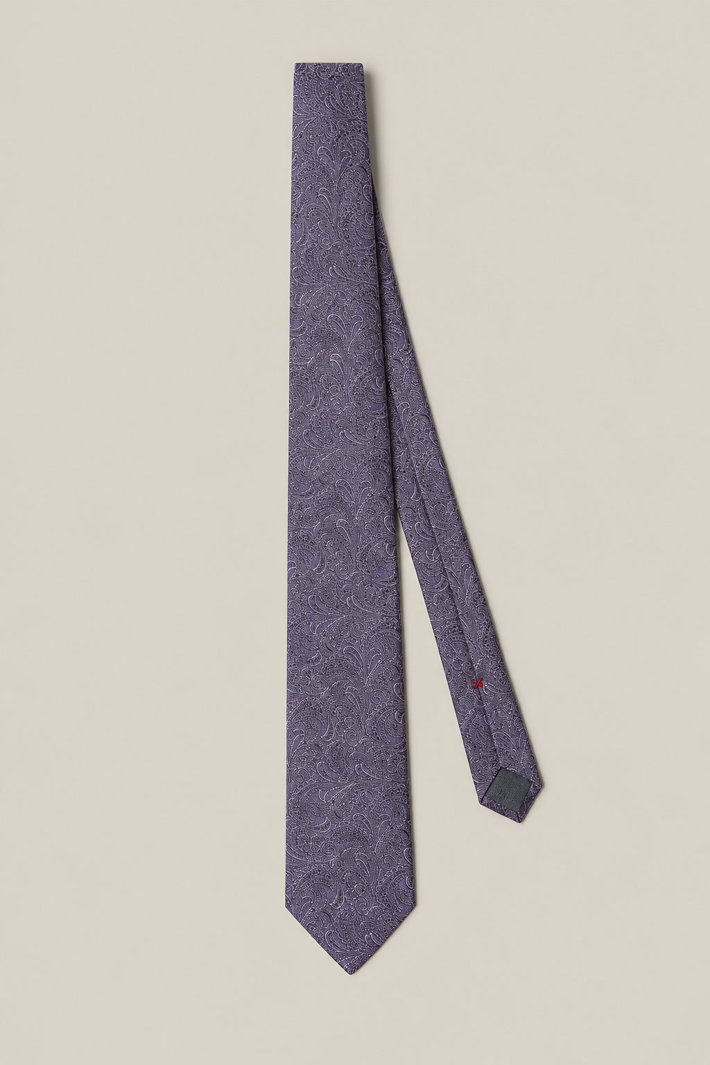 BRUNELLO CUCINELLI MEN'S IRIS SILK PATTERNED TIE