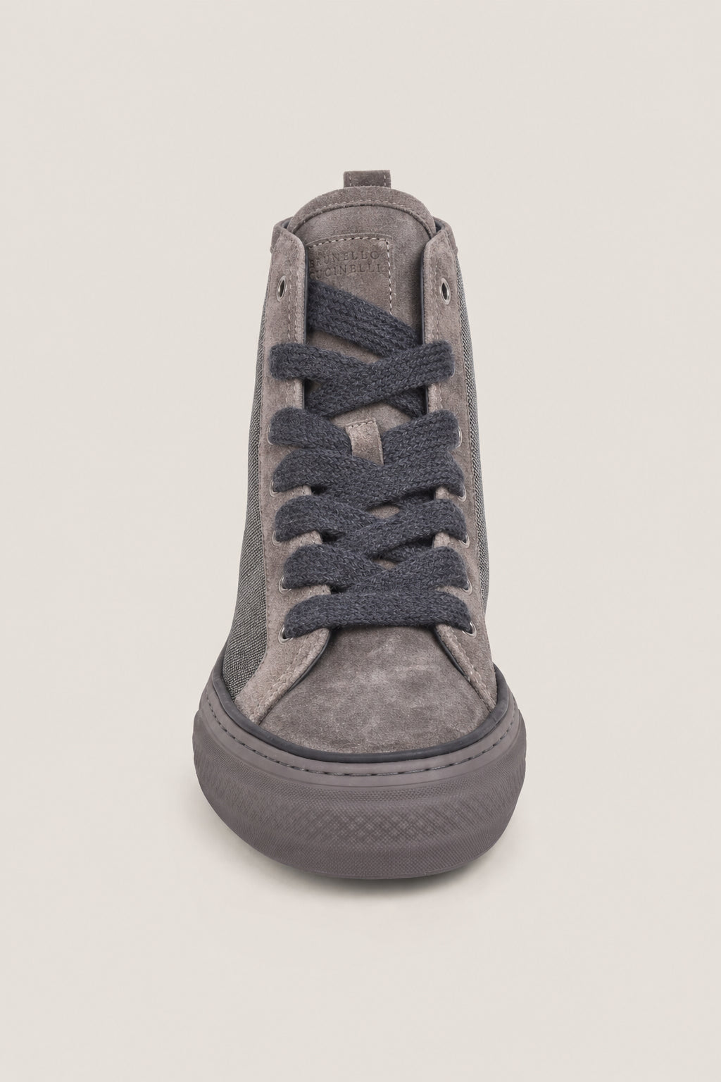 BRUNELLO CUCINELLI WOMEN'S OSSIDO SUEDE HIGH TOP SNEAKER