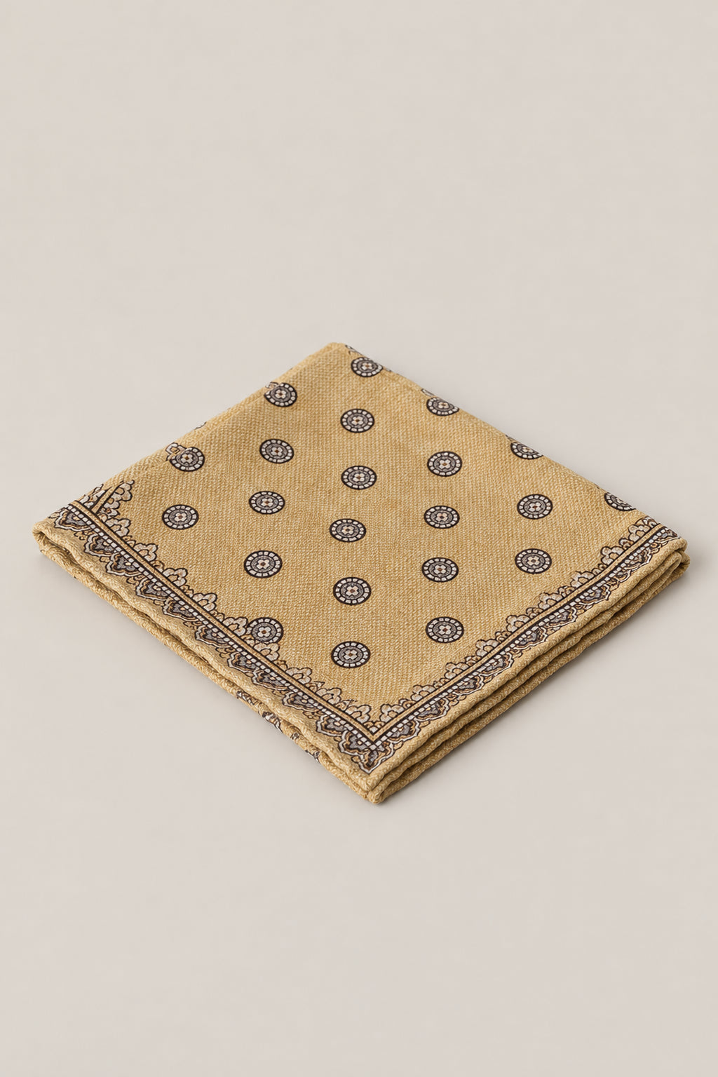 BRUNELLO CUCINELLI MEN'S POCKETSQUARE