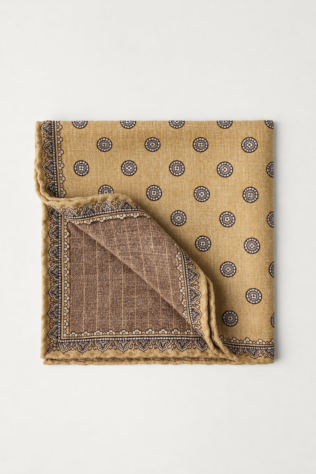 BRUNELLO CUCINELLI MEN'S POCKETSQUARE