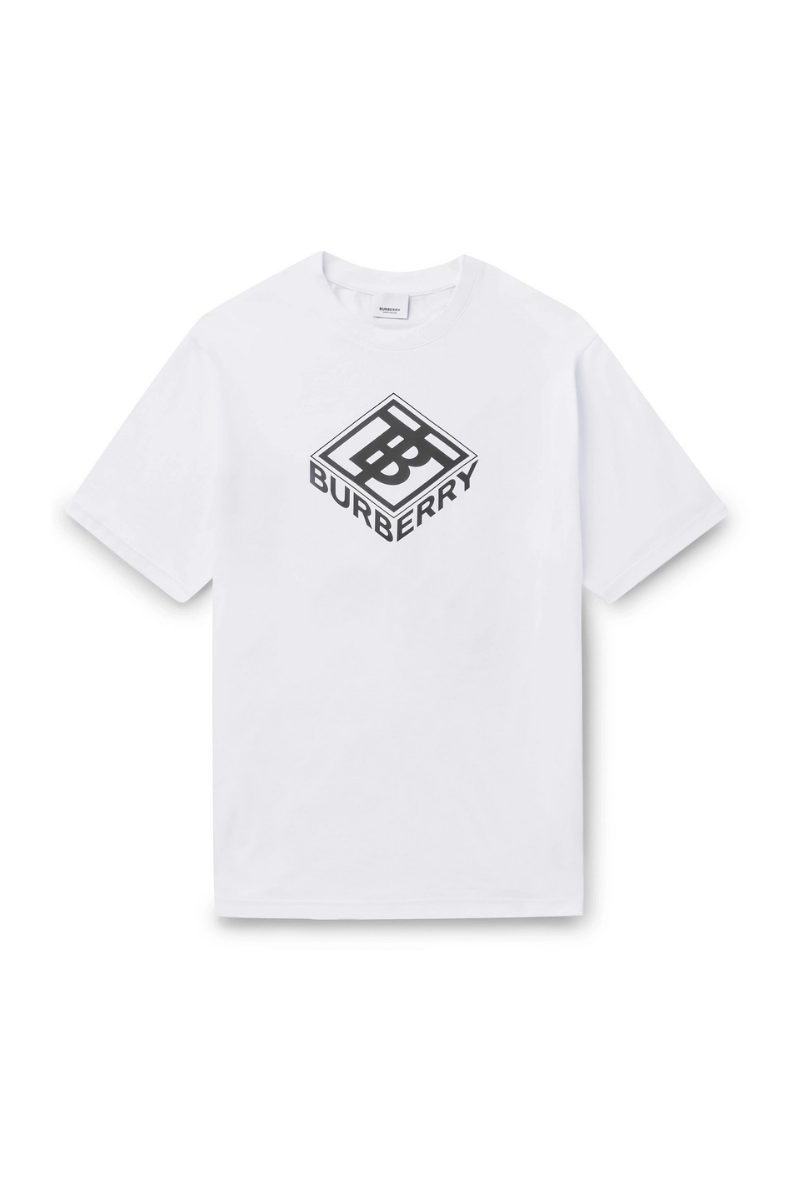 Burberry Ellison Logo-Print Cotton-Jersey T-Shirt