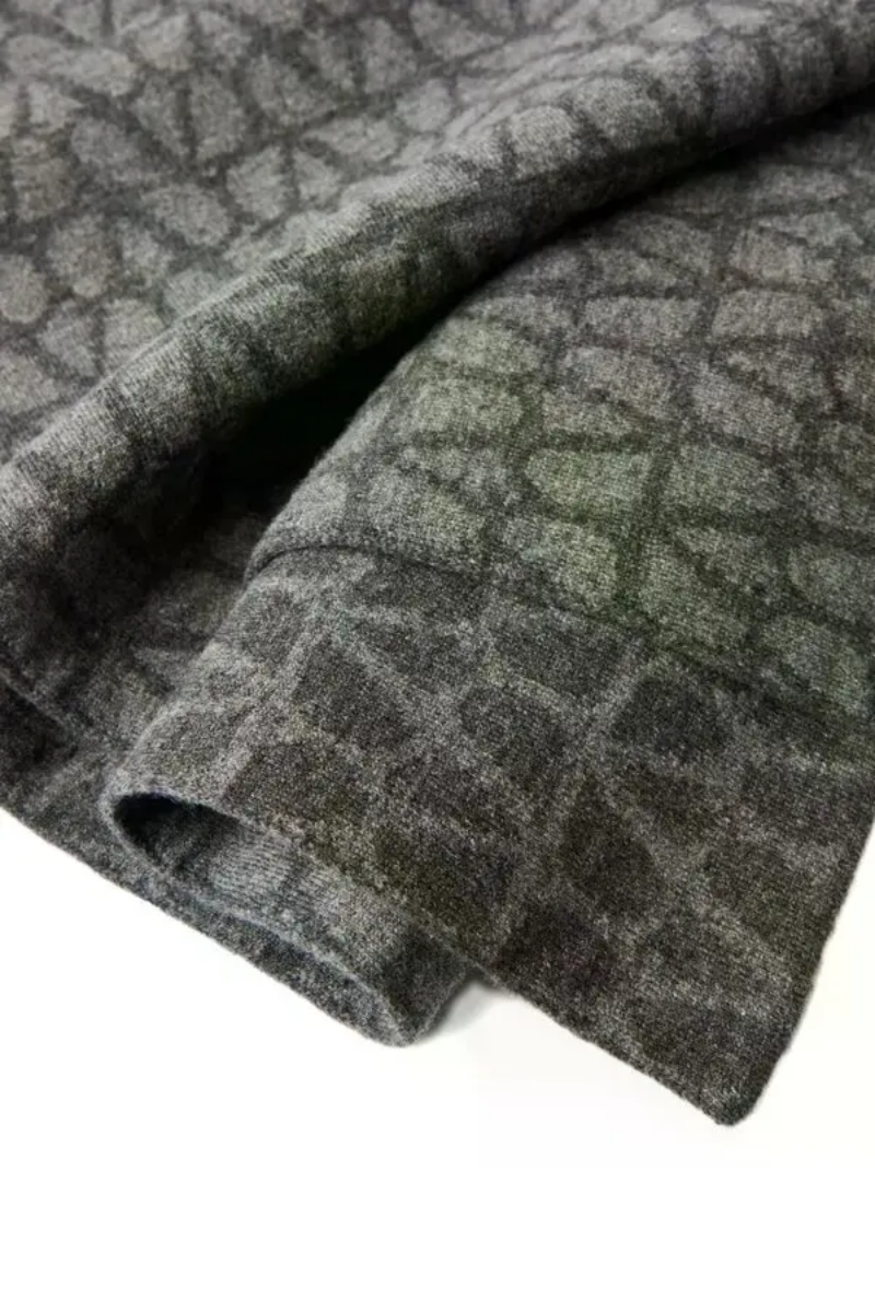 Valentino Garavani Toile Iconographe Scarf In Grey