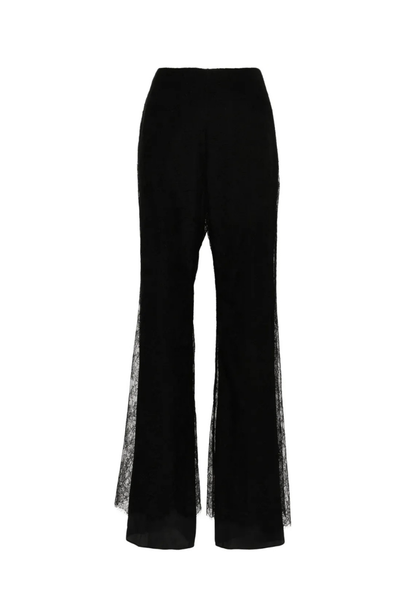 Givenchy Lace Trousers-Black